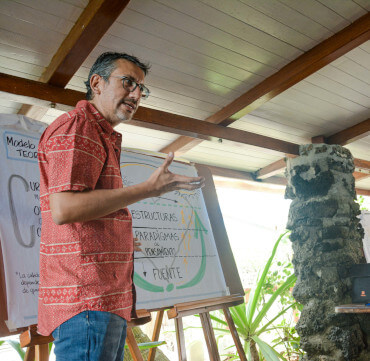 Segundo taller de co-creación de la visión y prototipos del sistema de alimentos del mar de Galápagos. 14